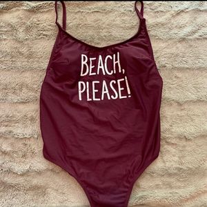 NEW Beach Please Swimsuit